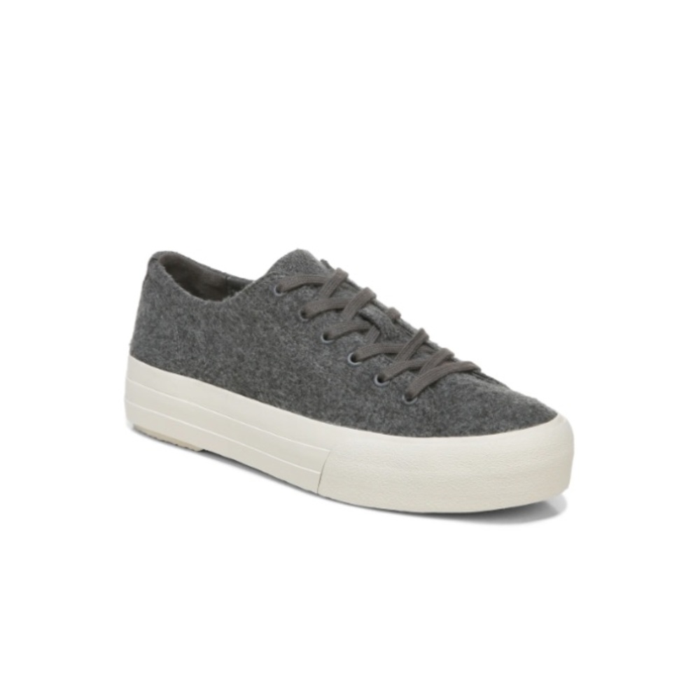 Vince Heaton Platform sneakers grey fabric upper rubber sole